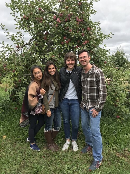 Apple picking in Cleveland